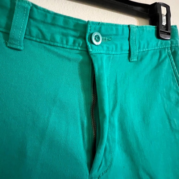 Class Club boys comfort stretch performance shorts teal colored  size 14 - Picture 3 of 6